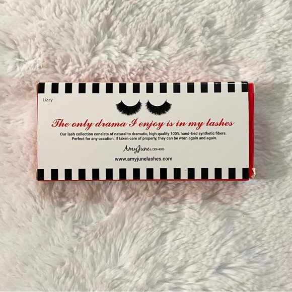 ✨🆕💖AMY JUNE LASHES, LIZZY 3D INVISIBLE BAND SILK EYELASHES💖 - Picture 4 of 4